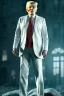 Placeholder: Ultra realistic image, Donald trump zombie, zombie performance, suit, skull, blood, torn arm, night, walking twisted, waist up view, thriller style, dark ambient, highly detailed, White House background, concept art, unreal engine 5, ray tracing, RTX, ultra detail, volumetric lighting, high definition, high resolution.