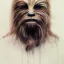 Placeholder: photorealistic and intricate chewbacca by Agnes Cecile, soft natural colors