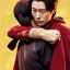 Placeholder: Japanese actors hugging