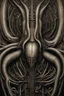 Placeholder: unfolds face flaps, uses thrashing cilia-laden tongue to ululate and trill the heretical song that begins the great undoing of the universe; neo-surrealism; Giger.