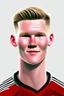 Placeholder: Scott McTominay Footballer ,cartoon 2d