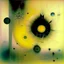 Placeholder: Lovecraftian precise geometries defined by (N(t)=N0​⋅e−kt), Surreal abstract art style by Stephen Gammell and Wassily Kandinsky and Victor Pasmore, warm colors, sinister, whispering offsetting circles, unsettling, asymmetric geometric abstractions, creepy