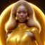 Placeholder: beautiful cosmic golden woman, long hair, nice smiling, magic glamour make up, delicate colors, beautiful glamour galactic golden dress, ultra sharp focus, 8k, unreal engine 5, extremely sharp detail, light effect, soft light atmosphere of a spaceship, smooth, full of details, face in front, complete vision of body