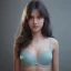 Placeholder: portrait of a beautiful girl bra looks very details but, hyper realistic, 8k, rtx, refleksi, full body, sort hair, eye ocean blue,