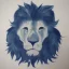 Placeholder: blue, lion made of cloud, clouds