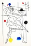 Placeholder: Reprezentare grafica moderna figurativa cu simboluri ,minimal art similar cu desenele lui Picasso , a unui desen facut de un autist , reprezentand statuia Pieta , în stilul combinat acuarelei umede a lui Joan Miro si cu filigran lineart minimal a lui Jean Cocteau cu Paleta de culori impresionista cu culori putine si tari. Fond alb si linii color subtiri si paralele, cu umbre de lumina cu hasuri incrucisate