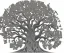 Placeholder: Vector tree illustration 3D white background die cut