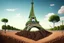 Placeholder: eiffel tower near people talking about soil strategy