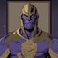 Placeholder: thanos in a costume two thousand years ago