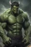 Placeholder: Realistic demon hulk