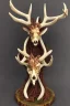 Placeholder:  bone head deer god forest mythic demon fire