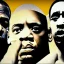 Placeholder: Jayz and Tupac and Notorious BIG and Eminem Faces on Mount Rushmore by Da Vinci