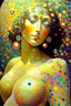 Placeholder: Behold a magnificent specimen of femininity a lady whose iridescent orbs are unparalleled in their supreme breathtaking loveliness with each individual orb a work of art possessing a unique and aweinspiring hue, multicolored patterns on her skin, styled after gustav klimt's "golden phase, " the lighting is warm and soft, with a hint of sunlight filtering through a window, emphasizing the lavish details of the painting, digital painting created using stable diffusion, with inspiration drawn from