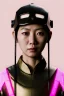 Placeholder: portrait, Asian woman samurai warrior :: symmetry photography, cyberpunk style :: helmet, army, bamboo dress, japanese traditional ornaments, pink, white, black, led wires, glow eyes, cinematic, Ultra realistic, dark scene, soft color, highly detailed, unreal engine 5, RTX, ultra detail, 3d, finely drawn, high definition.