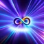 Placeholder: infinity symbol brightly coloured ∞ moving at warp speed, colours from infinity flowing through image with speed, DSLR with a 80mm lens, set to f/16 and a slow shutter speed of 1/15s, striking, chiaroscuro, dramatic, captivating, powerful, fantasy, beautiful, octane render, 16k post-production, artstation: award-winning: atmospheric: commanding: fantastical: clarity: ultra quality: striking: brilliance: stunning colors: amazing depth; lens: f/11, 35mm