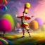 Placeholder: ringleader, Arthur Kulkov, front, handsome, circus, male, Fenghua Zhong concept art, Russian, lisa Frank fantasy, detailed matte painting, 8k resolution, Golden hour, interesting detailed storybook fantasy