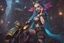 Placeholder: Jinx in 8k 3D animation artstyle, jinx model, league of legends them, full body, intricate details, highly detailed, high details, detailed portrait, masterpiece,ultra detailed, ultra quality