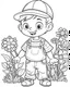 Placeholder: play cartoons coloring pages , no black color, no no flower, b/w outline art for kids coloring book page, Kids coloring pages, full white, kids style, white background, whole body, Sketch style, full body (((((white background))))), only use the outline., cartoon style, line art, coloring book, clean line art, white background, Sketch style