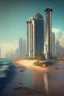 Placeholder: Modern futuristic Mumbai coast