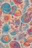 Placeholder: Symbols of love in bright and flowing colors aimed to inspire love and connection and commitment