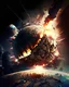 Placeholder: Exploding planets and the end of the world.