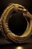 Placeholder: golden ouroboros