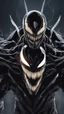 Placeholder: Venom with no eyes mix with machine in solo leveling shadow artstyle, cyberpunk them, intricate details, highly detailed, high details, detailed portrait, masterpiece,ultra detailed,best quality
