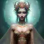 Placeholder: beautiful goddess, wearing gown of gemstones | fantasy, hyper-detailed, accurate anatomy, symmetrical facial features, sharp focus, volumetric lighting, 16k | karol bak, yoshitaka amano, tom bagshaw, aurora, zbrush cel-shaded, cgsociety | ethereal beautiful astral vaporwave storybook illustration, dark fantasy