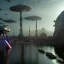 Placeholder: Star wars, İstanbul, alien invasion, robot attack, unreal engine 5, dramatic lighting, anime lut, hyper realistic, cinematic lighting