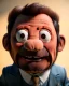 Placeholder: Realistic Waist up Portrait, muppet, “family guy” style, photo studio, unreal engine 5, god lights, ray tracing, RTX, lumen lighting, ultra detail, volumetric lighting, 3d.