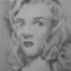 Placeholder: marilyn monroe a pencil poster