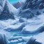 Placeholder: highly detailed icy mountain lake landscape, illustration, cinematic lighting, 4k, 8k, octane render, digital concept art, trending on artstation, pinterest, extremely detailed, ambient lighting.