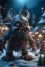 Placeholder: north pole fantasy xmas monster,shot on Hasselblad h6d-400c, zeiss prime lens, bokeh like f/0.8, tilt-shift lens 8k, high detail, smooth render, down-light, unreal engine, prize winning