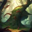 Placeholder: huge tree of life with worms for roots