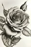 Placeholder: rose drawing