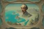 Placeholder: The painting of Salvador Dali in the style of grotesque caricatures, hyperrealistic landscapes, #pixelart, richly detailed genre paintings, time-lapse photography, haunting structures, zombiecore , in the style of quirky figurative ian spriggs paul barson comical figurative jim lively.