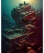 Placeholder: Camera., concept art, hyper detailed, beksinski, dan mumford, post-apocalyptic, oil on canvas