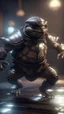 Placeholder: turtle dancing like viking, ultra realistic, concept art, intricate details, eerie, highly detailed, photorealistic, octane render, 8 k, unreal engine. art by artgerm and greg rutkowski and charlie bowater and magali villeneuve and alphonse