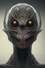 Placeholder: spider alien, head,8 eyes, evil, 8k, finely detailed, photo realistic, HR Giger style