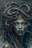 Placeholder: Medusa as a beautiful black woman