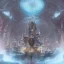 Placeholder: ice kingdom digital painting,a crystal - clear ice, majestic, ice fractal, Fantasy, Illustration,Character Design, magician