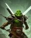 Placeholder: Teenage Ninja Turtle leonardo, fierce pose, holding sword, full body close up, soft light atmosphere, light effect，vaporwave colorful, concept art, smooth, extremely sharp detail, finely tuned detail, ultra high definition, 8 k, unreal engine 5, ultra sharp focus