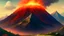 Placeholder: Gigantic volcano