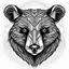 Placeholder: Badger, front view, mandala, minimal lines, cartoon, white back ground color, real style, realistic, minimalistic, minimal black line art, line art, crisp line art, unique coloring sheet, outlined, outline, crisp, crisp line edges, illustration, thin lines, crisp clear lines, line art, clean line art, unique, 8k, amazing, masterpiece, no colors, no dark color, no black color, avoid thick black, minimalistic line edges, pure white back ground, image character full fit to page,