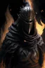 Placeholder: The Fire Keeper in world of the dark souls 3,