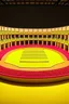 Placeholder: 3D shot of the show area in a traditional theater, and the arena is square or rectangular in shape