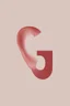 Placeholder: combine the shape of a human ear and the shape of the letter g