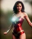 Placeholder: Baby wonder women, full body, bokeh