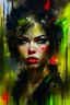 Placeholder: Portrait of A beautiful woman by Jeremy Mann and Russ Mills, 8k resolution concept art triadic colors intricately detailed trending on Artstation