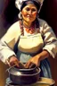 Placeholder: a cook chief woman